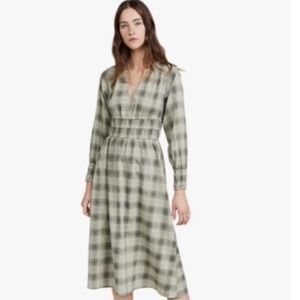 BB Dakota long sleeve plaid  Dress Women size Small NWT